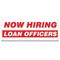Signmission Now Hiring Loan Officers Banner Apply Inside Accepting Application Single Sided B-96-30271 - alternate 1
